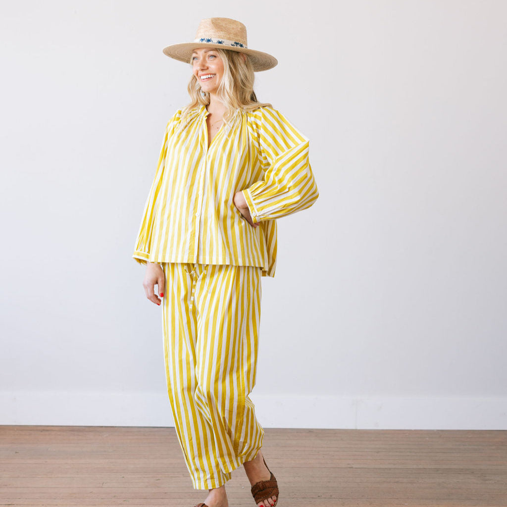 Ochre Daydreamer Lucia Top