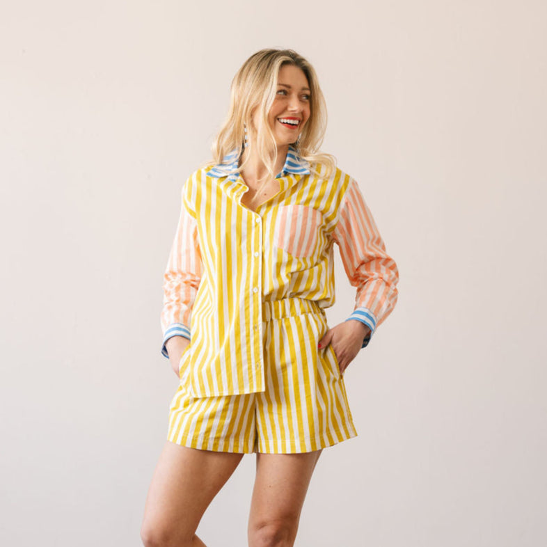 Ochre Daydreamer Bermuda Short