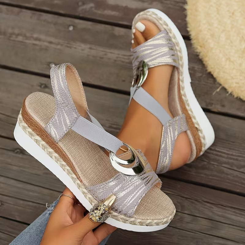Samantha – Orthopedic Wedge Sandals