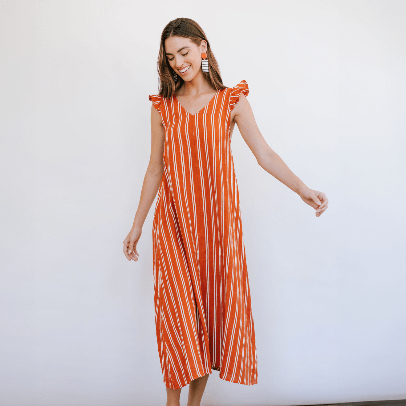 Sunshine Tienda® Hemmingway Stripe Sofia Dress