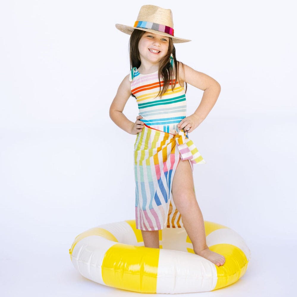 Sunshine Tienda® Mini Rainbow Stripe Sarong