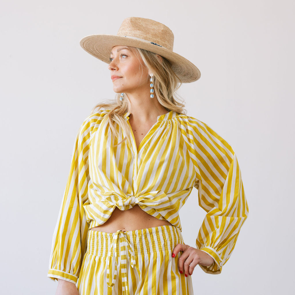 Ochre Daydreamer Lucia Top