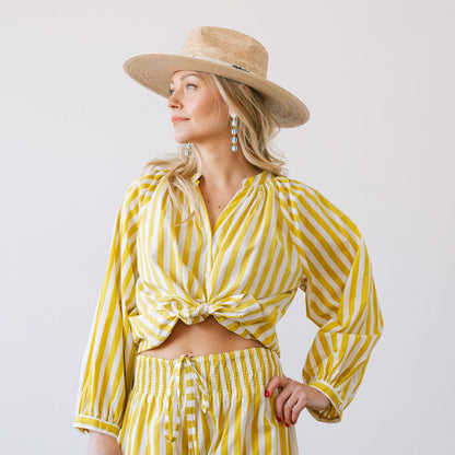 Ochre Daydreamer Lucia Top