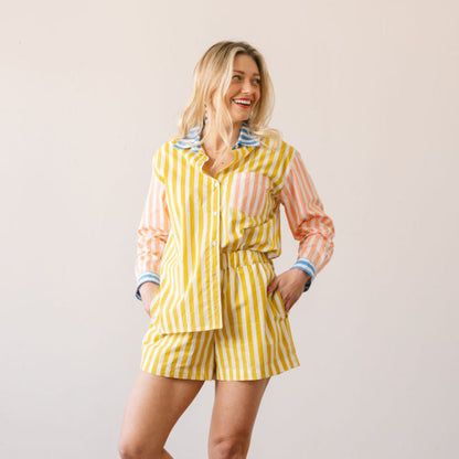 Ochre Daydreamer Bermuda Short