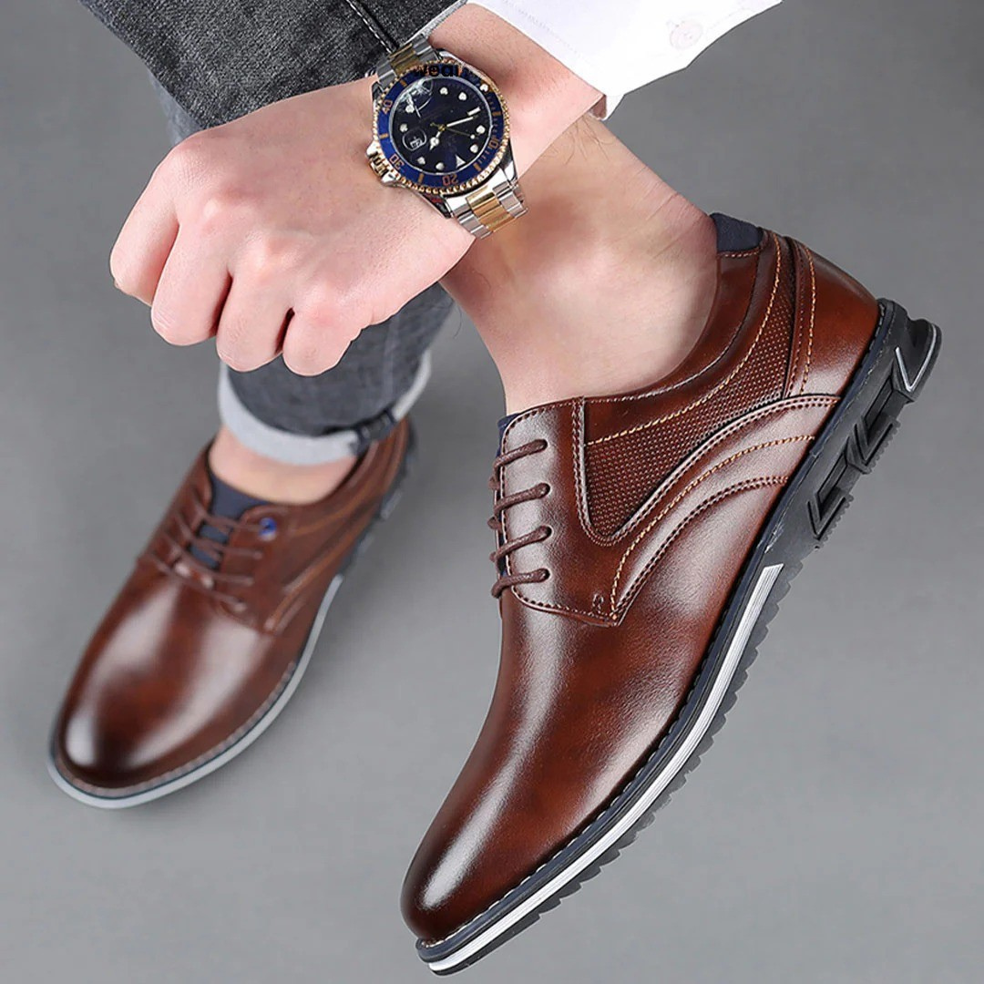 York – Orthopedic Premium Leather Shoes