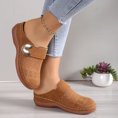 Nicole – Orthopedic Leather Sandals