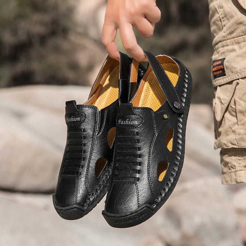 Thomas – Orthopedic Leather Sandals