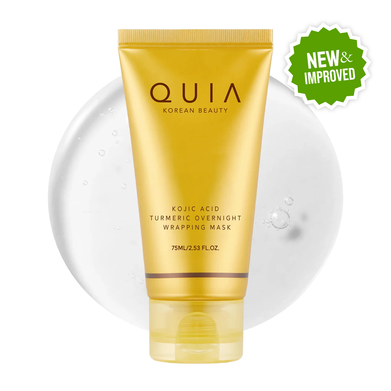 Wake Up To Clearer Skin With KOJIC ACID TURMERIC WRAPPING MASK