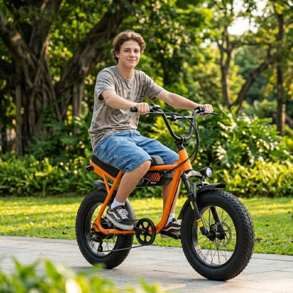 Vivitic V-101 Moped-Style Electric Bike – 1500W Fat Tire