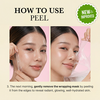 Wake Up To Clearer Skin With KOJIC ACID TURMERIC WRAPPING MASK