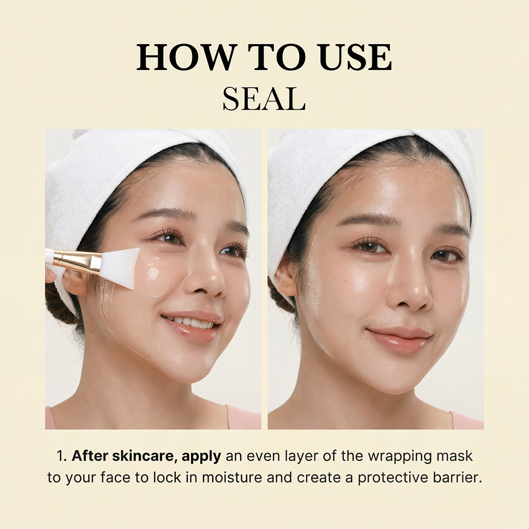 Wake Up To Clearer Skin With KOJIC ACID TURMERIC WRAPPING MASK