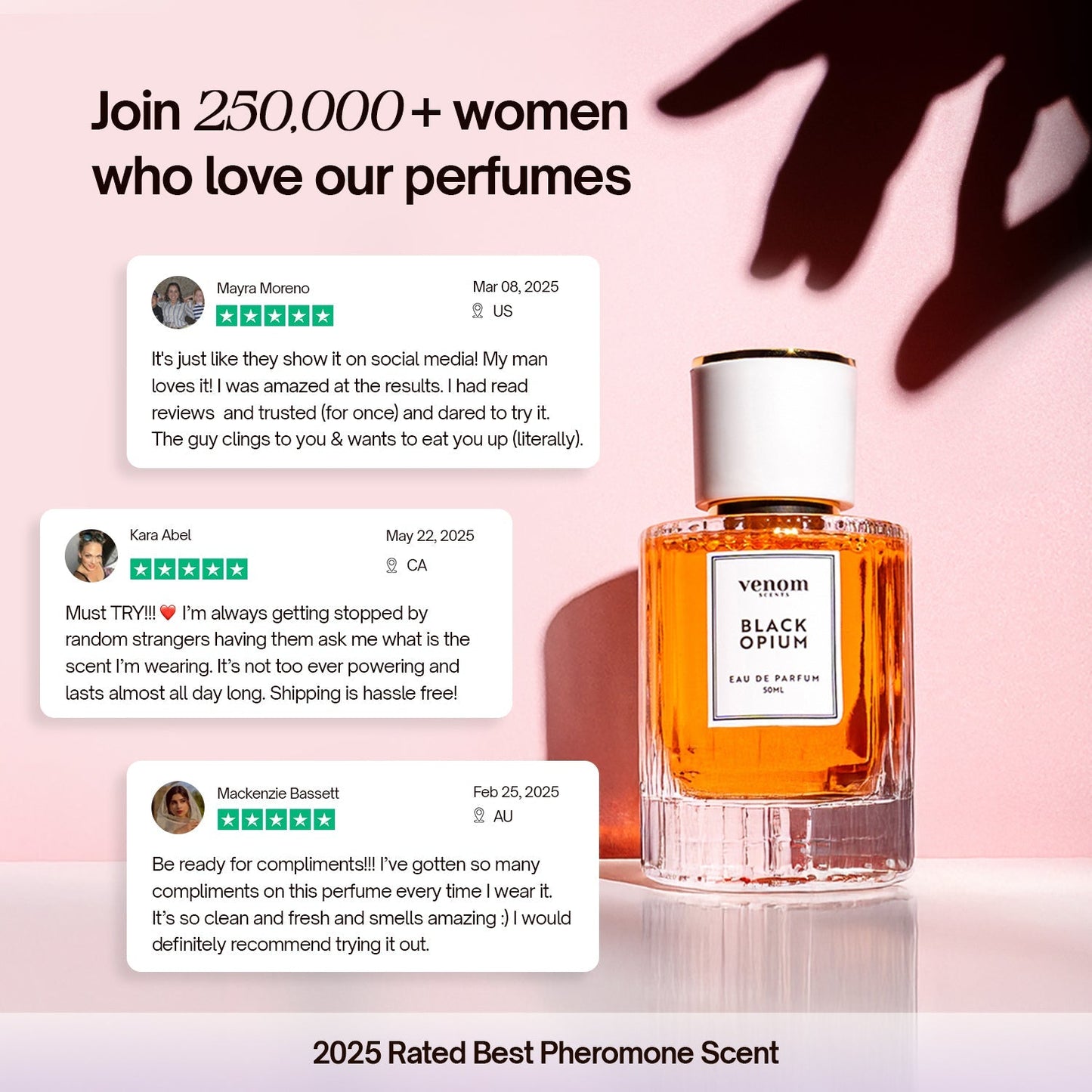Venom's Pheromone Scent Collection - The premium pack includes 9 perfumes