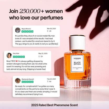 Venom's Pheromone Scent Collection - The premium pack includes 9 perfumes