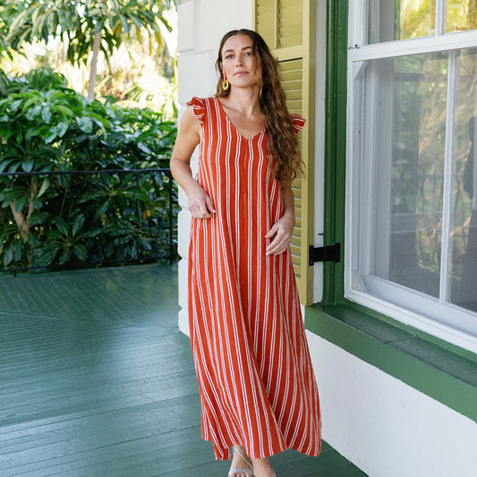 Sunshine Tienda® Hemingway Stripe Sofia Dress