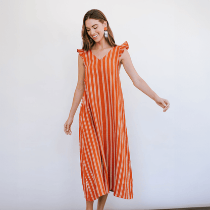 Sunshine Tienda® Hemmingway Stripe Sofia Dress