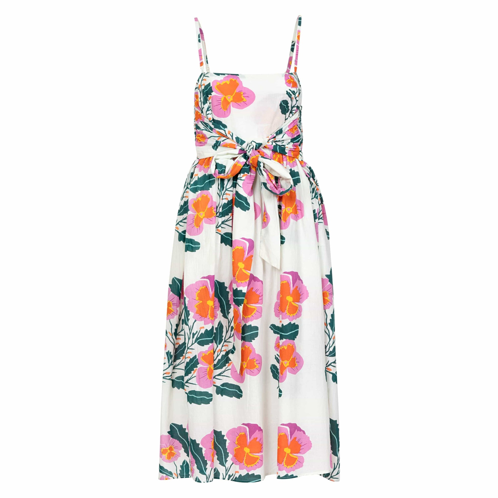 Sunshine Tienda® Pink Flower Reef Dress
