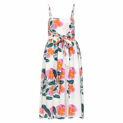 Sunshine Tienda® Pink Flower Reef Dress