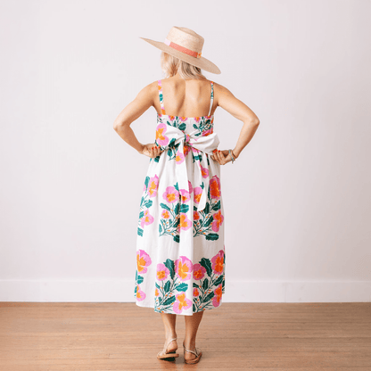 Sunshine Tienda® Pink Flower Reef Dress