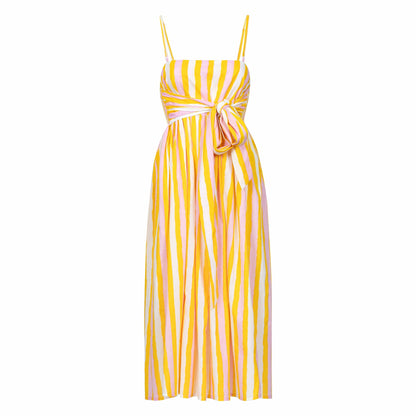 Sunshine Tienda® Sunkissed Stripe Reef Dress
