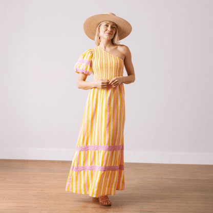 Sunshine Tienda® Sunkissed Stripe San Pablo Dress
