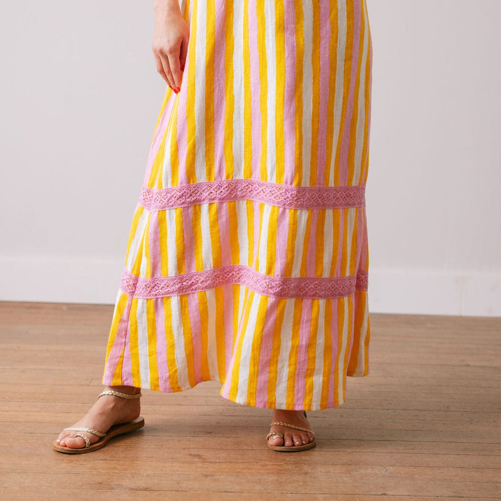 Sunshine Tienda® Sunkissed Stripe San Pablo Dress