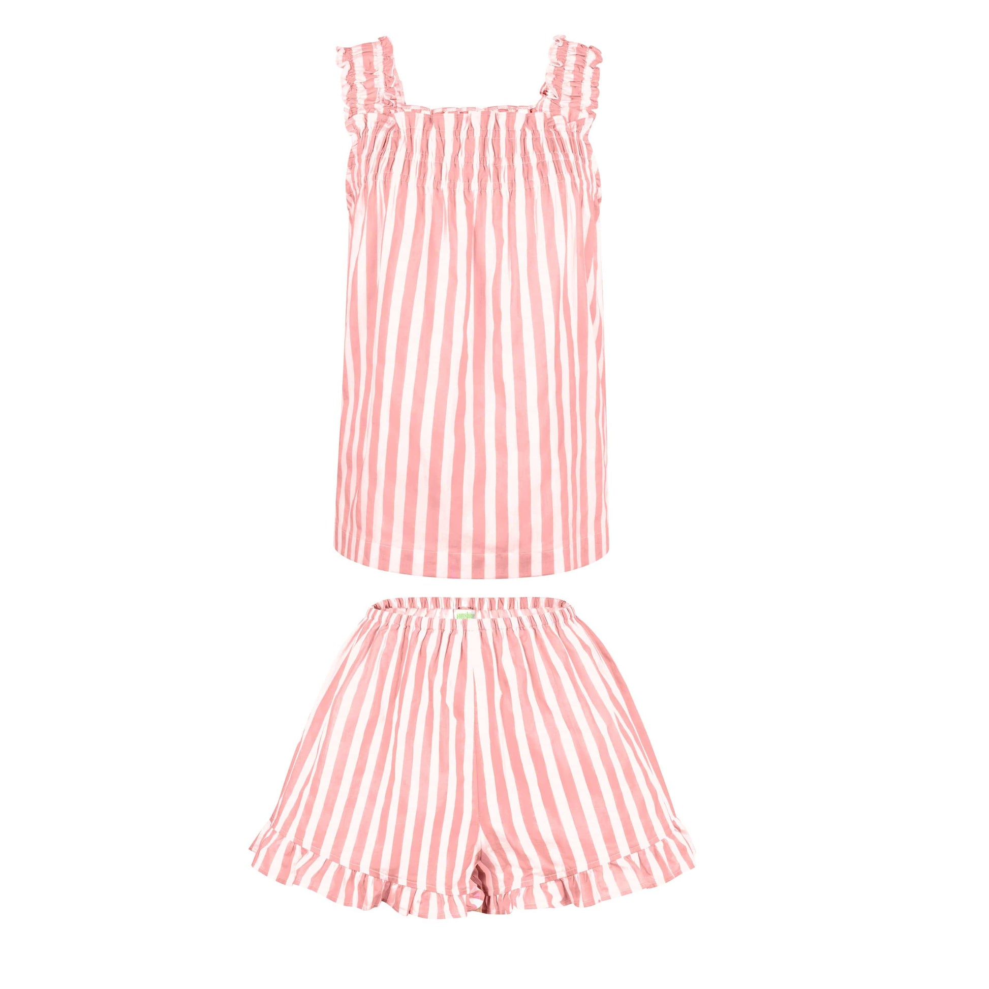 Sunshine Tienda® Tickled Pink Ruby Pajama Set